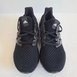 NEW Adidas Ultraboost 5.0 DNA Running Shoes GY8614 Size 8.5 Core Black Metallic NEW ADIDAS ULTRABOOST 5.0 DNA BLACK/METALLIC BLUE SIZE MENS  main image 2